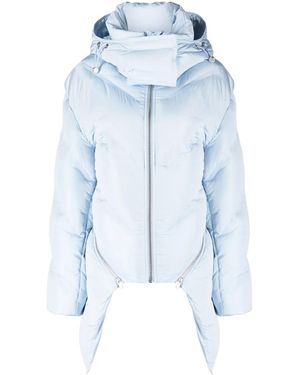 Dion Lee Welded Convertible Puffer Jacket - Blue