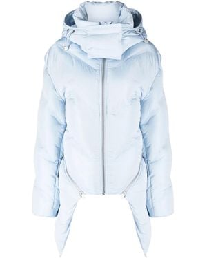 Dion Lee Welded Down パデッドジャケット - ブルー