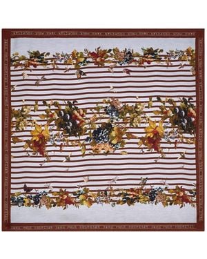 Jean Paul Gaultier Marinière Raisins Scarf - Natural