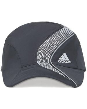 adidas Rhinestones-Emebllished Baseball Cap - Blue