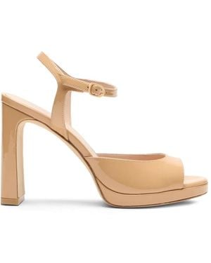 Stuart Weitzman Babette Platform Sandals - White