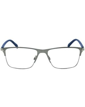Calvin Klein Rectangle-Frame Glasses - Gray