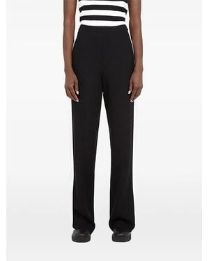 Ferragamo Pantaloni A Coste - Nero