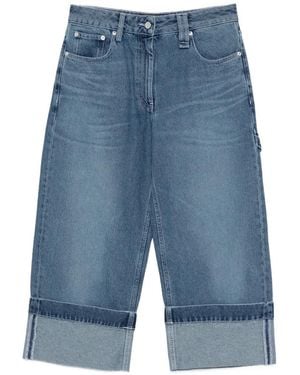 Simone Rocha Cuffed Jeans - Blue