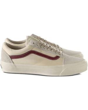 Vans Premium Old Skool Suede-Panelled Trainers - Grey
