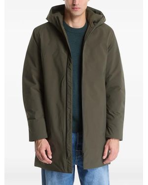 Samsøe & Samsøe Saclaus Hooded Zip-Up Coat - Grey
