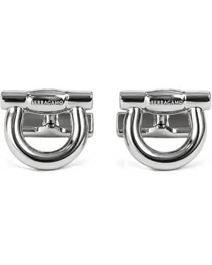 Ferragamo Gancini Cufflinks - Metallic