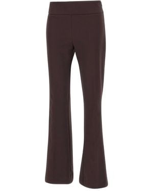Rrd Pantaloni Con Zip Laterale - Marrone