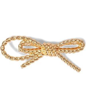 Claudie Pierlot Bow Hair Clip - メタリック