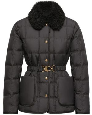 Moncler Cygnes Quilted Jacket - Black