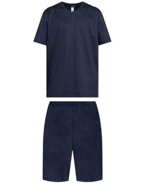Hanro Conjunto de pijama - Azul