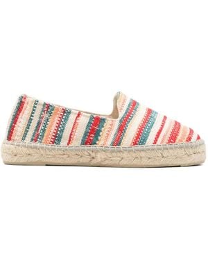 Manebí Striped Espadrilles - Pink