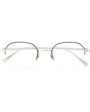 EQUE.M Gafas Water Drop Con Montura Redonda - Metálico