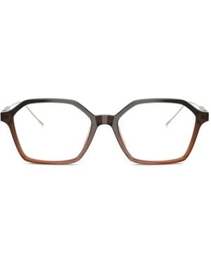 Brunello Cucinelli Brille Mit Geometrischem Gestell - Schwarz