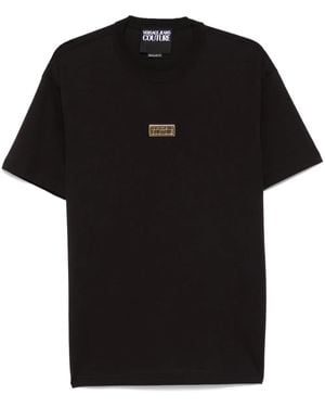 Versace Jeans Couture ロゴ Tシャツ - ブラック