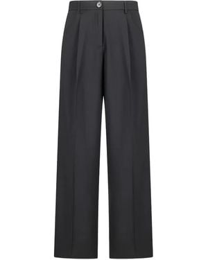 PT Torino Pleated-Front Trousers - Blue