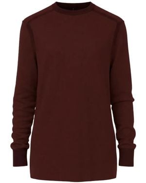 Y-3 Classic Logo-Detail Knitted Crewneck Sweater - Purple