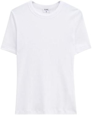 Filippa K Soft Rib T-Shirt - White