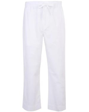 Frescobol Carioca Luan Drawstring Trousers - White