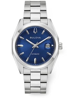 Bulova Surveyor 39Mm Watch - Blue