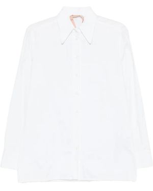 N°21 Logo-Detail Shirt - White