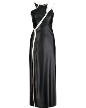 OTTOLINGER Abito Asimmetrico Con Scollo All'Americana - Nero