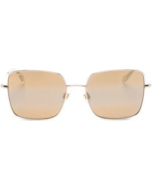 Maui Jim Lipine Square-Frame Sunglasses - Natural