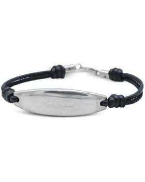 Saint Laurent Cord Bracelet - White