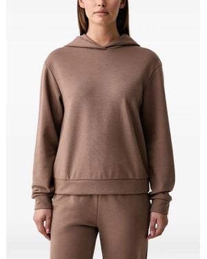EA7 Logo-Print Tracksuit - Brown