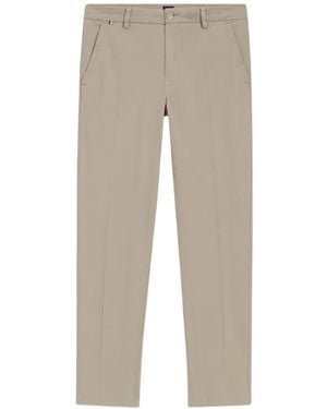 BOSS Pantaloni Sartoriali Slim - Neutro