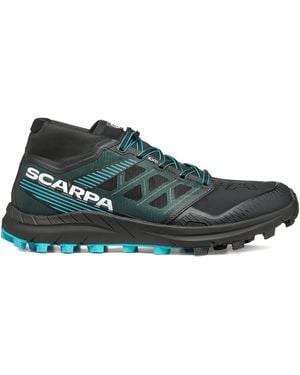 SCARPA High-Top Rubber Sole Sneakers - Green