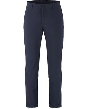 THE (Alphabet) Tailored Cuffed Pants - Blue