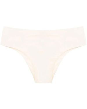 Lenny Niemeyer High-Waited Bikini Bottoms - White