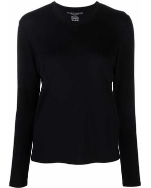 Majestic Filatures Finished-Edge Long-Sleeved T-Shirt - Black