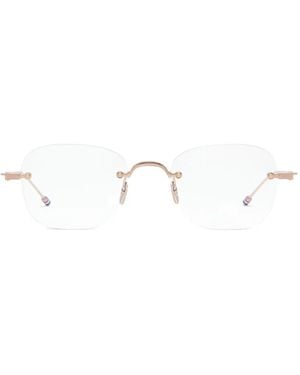 Thom Browne Rahmenlose Brille - Weiß