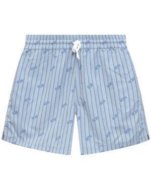 Gcds Striped Shorts - Blue