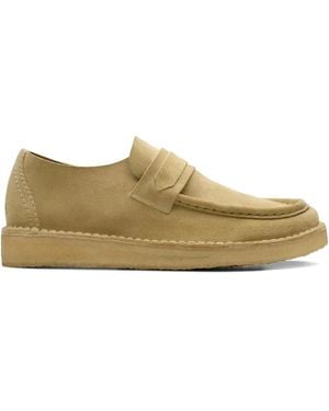 Clarks Nomad "Maple Suede" Loafers - Brown