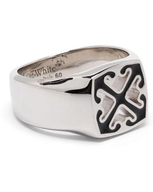 Off-WhiteオフホワイトMono Arrow Logo Ring指輪 OFF-WHITE オフホワイト 指輪 リング アローモチーフ イタリア製