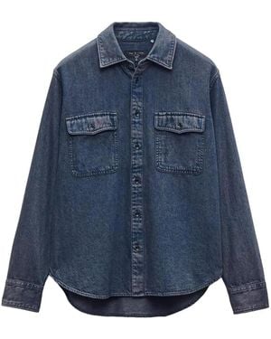 Rag & Bone Denim Shirt - Blue