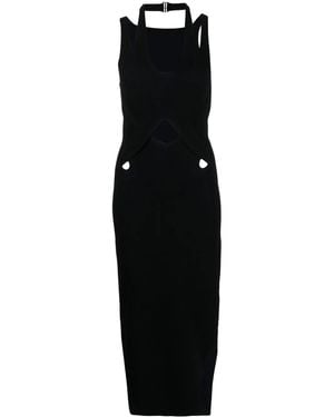 Dion Lee カットアウト ドレス - ブラック