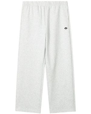 Chocoolate Logo-Patch Track Pants - White