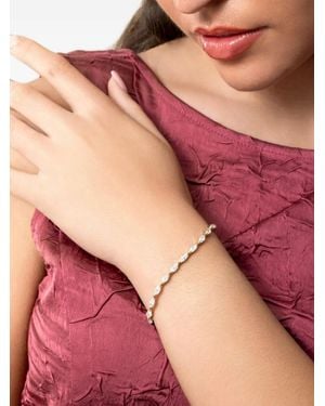 with love Diamond Tennis Bracelet - Red