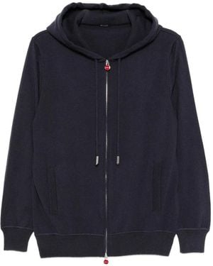 Kiton Cardigan En Cachemire - Bleu
