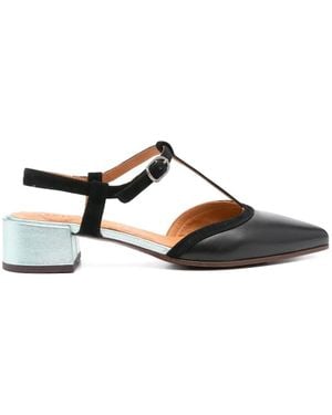 Chie Mihara Jamedi T-Bar Court Shoes - White