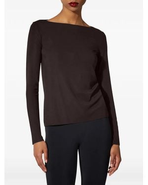 Wolford Pure Long-Sleeve T-Shirt - Black