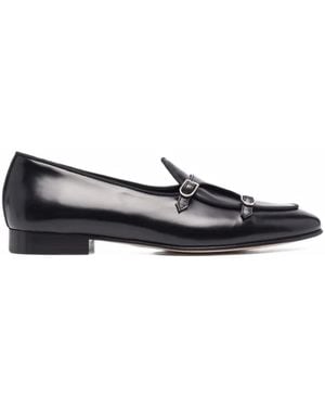 Edhen Milano Chaussures Brera À Double Boucle - White