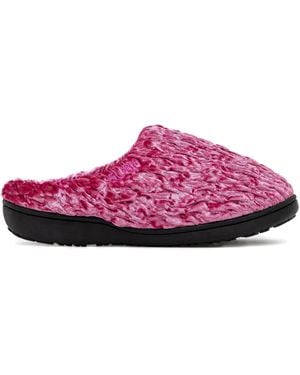 SUBU Mules En Velours À Effet Froissé - Rose
