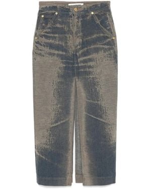 DARKPARK Erika Maxi Skirt - Grey