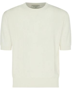 Piacenza Cashmere Klassisches T-Shirt - Weiß