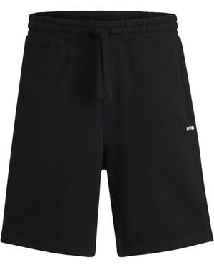 HUGO Shorts Neri Con Coulisse - Nero